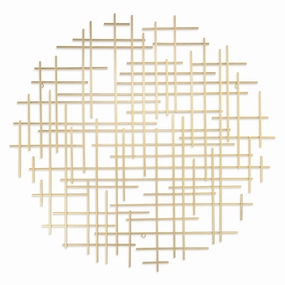 5800GD - Iquara Round Art - Gold 