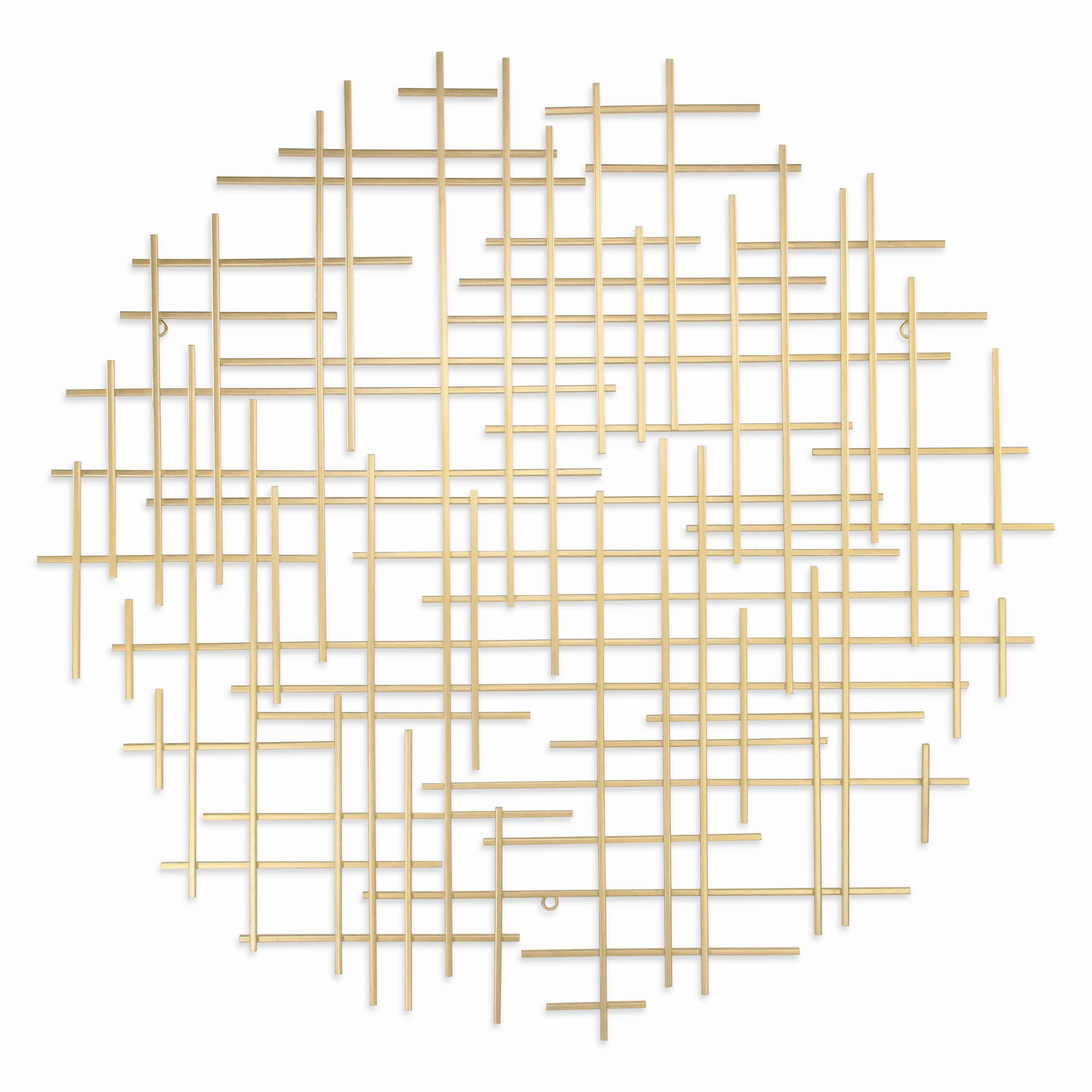 5800GD - Iquara Round Art - Gold 