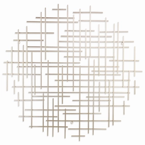 5800SV - Iquara Round Art - Silver 