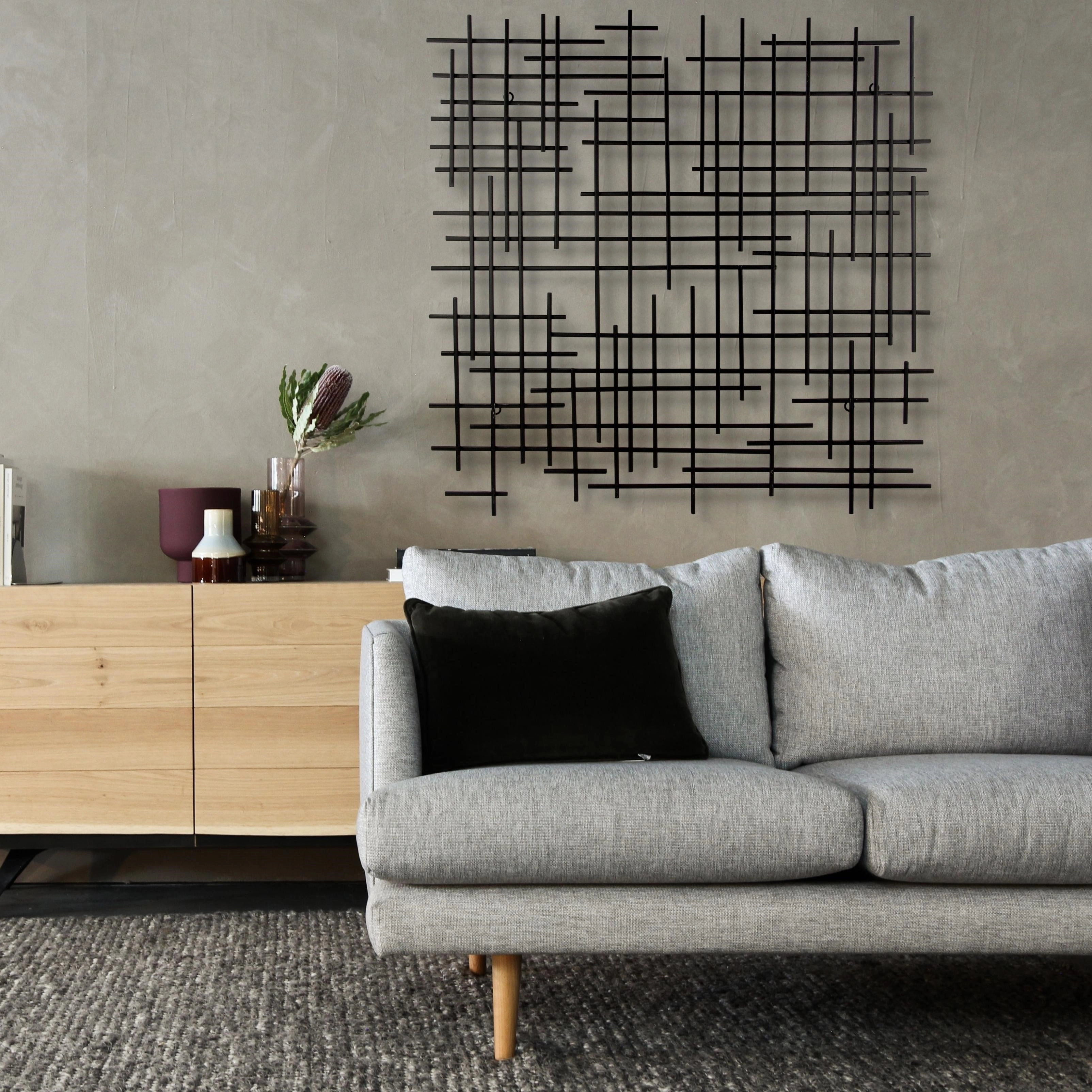 5802BK - Iquara Square Art - Black