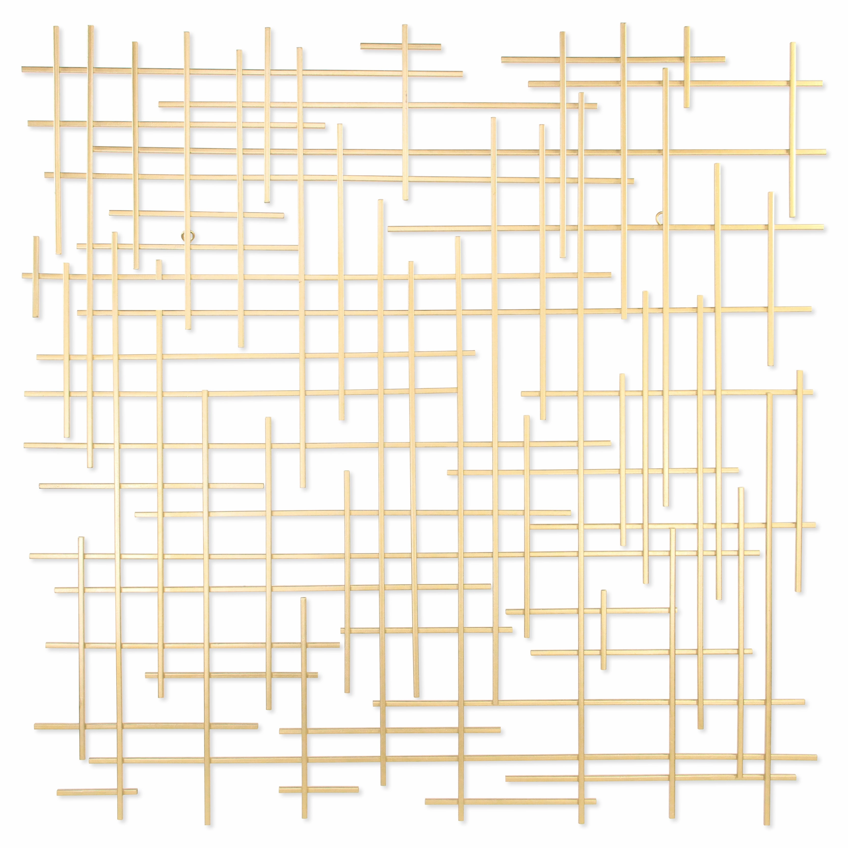 5802GD - Iquara Square Art - Gold 