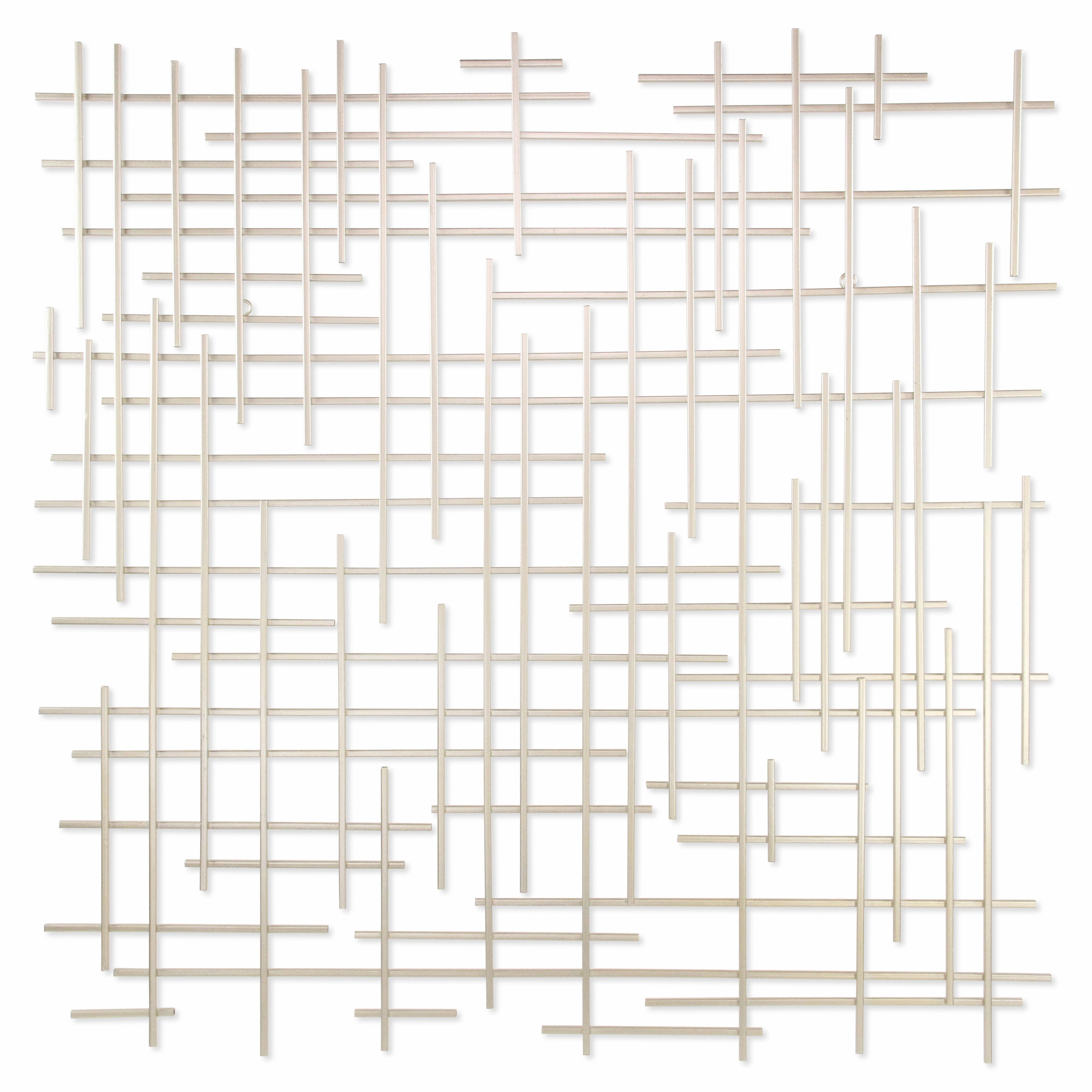 5802SV - Iquara Square Art - Silver 