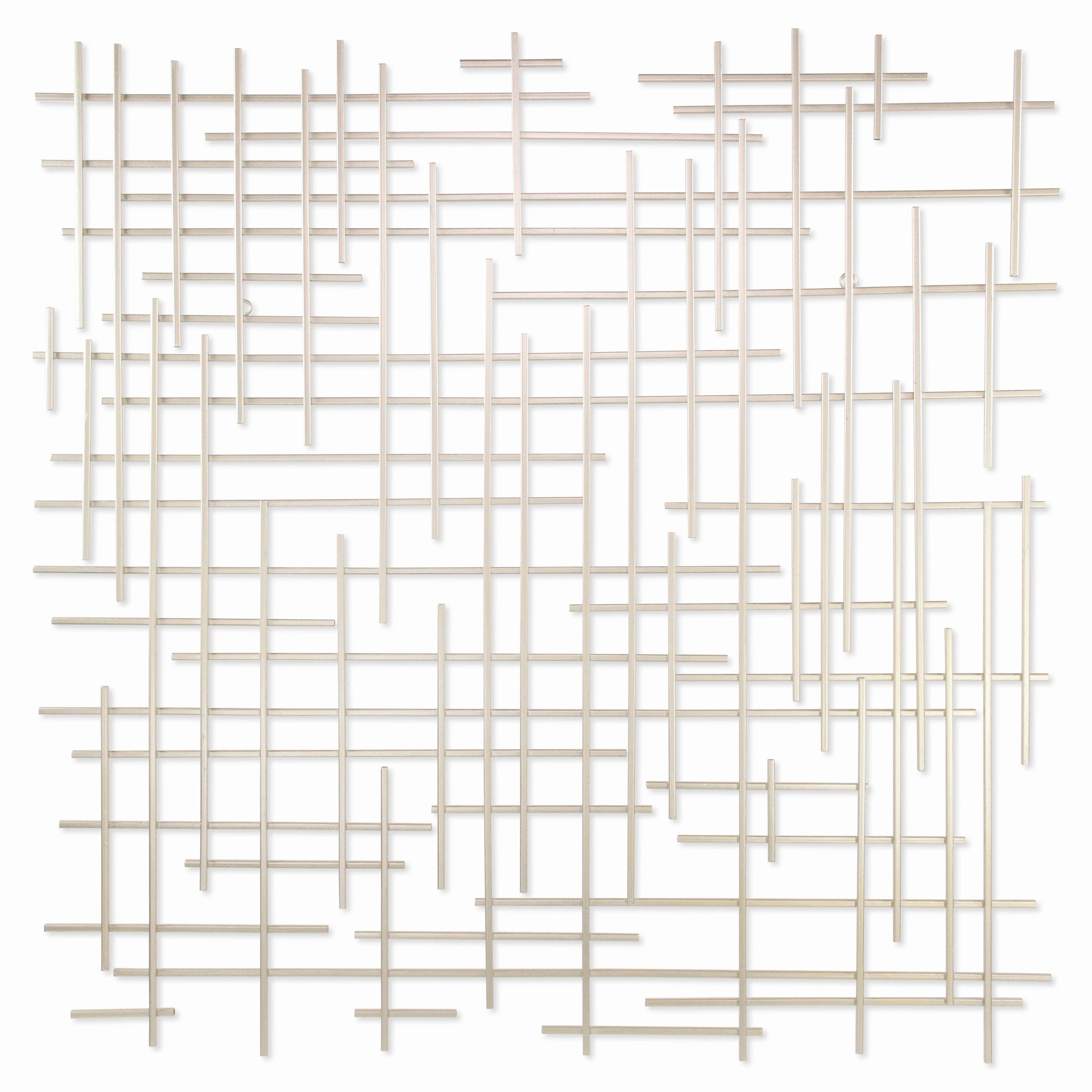 5802SV - Iquara Square Art - Silver 