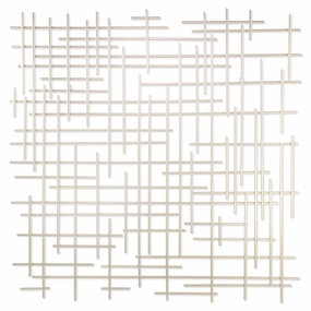 5802SV - Iquara Square Art - Silver 