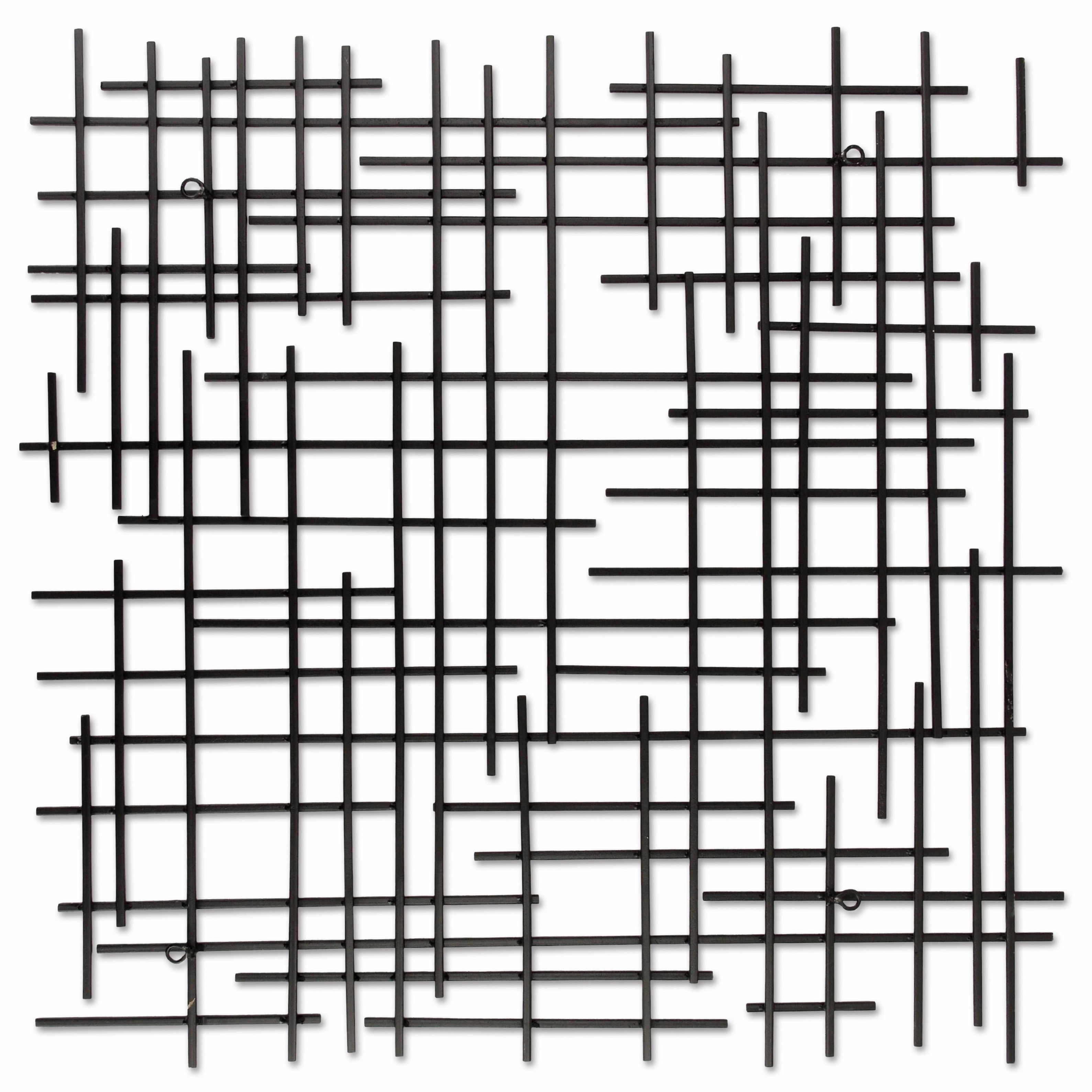 5803BK - Iquara Square Art - Black