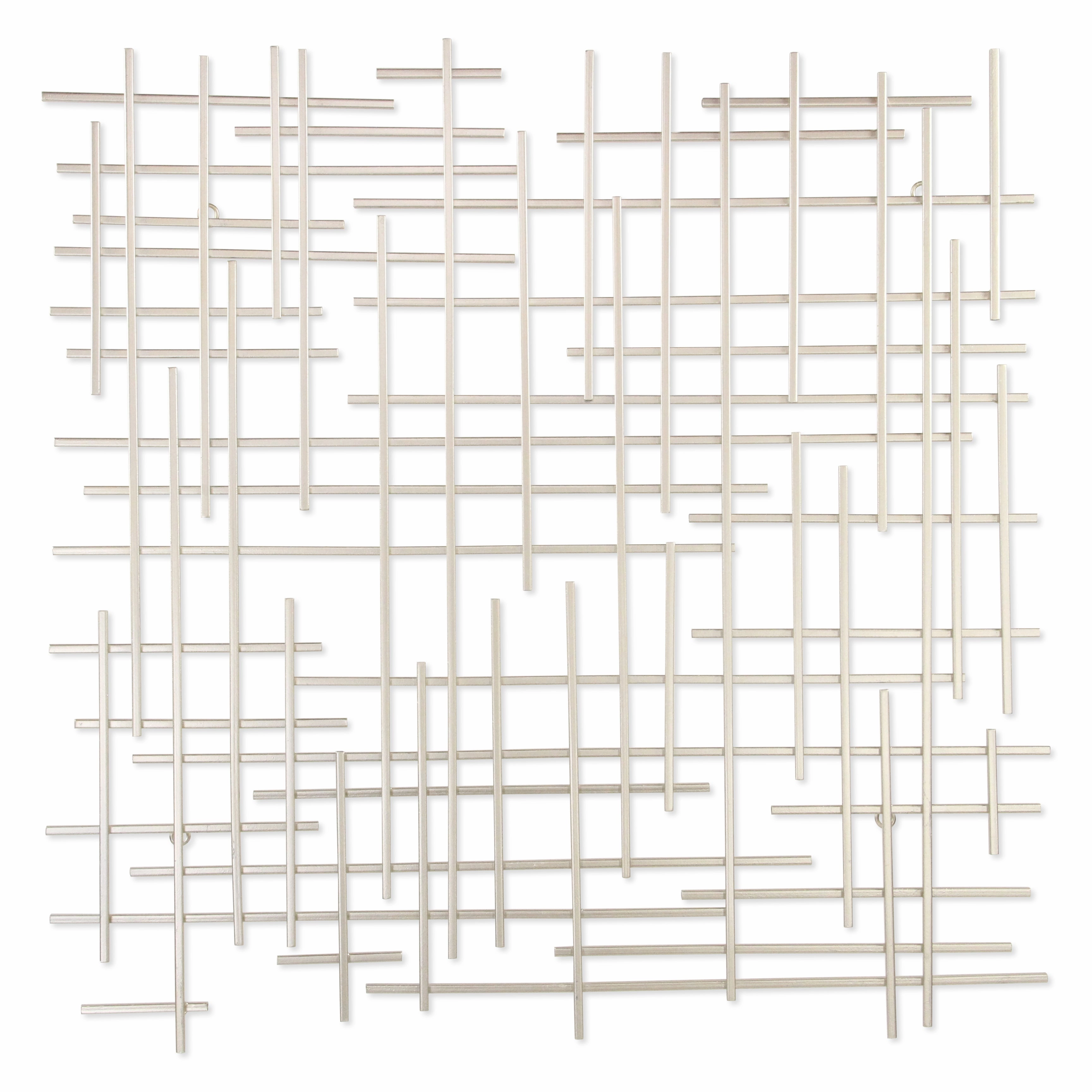 5803SV - Iquara Square Art - Silver 