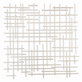 5803SV - Iquara Square Art - Silver 