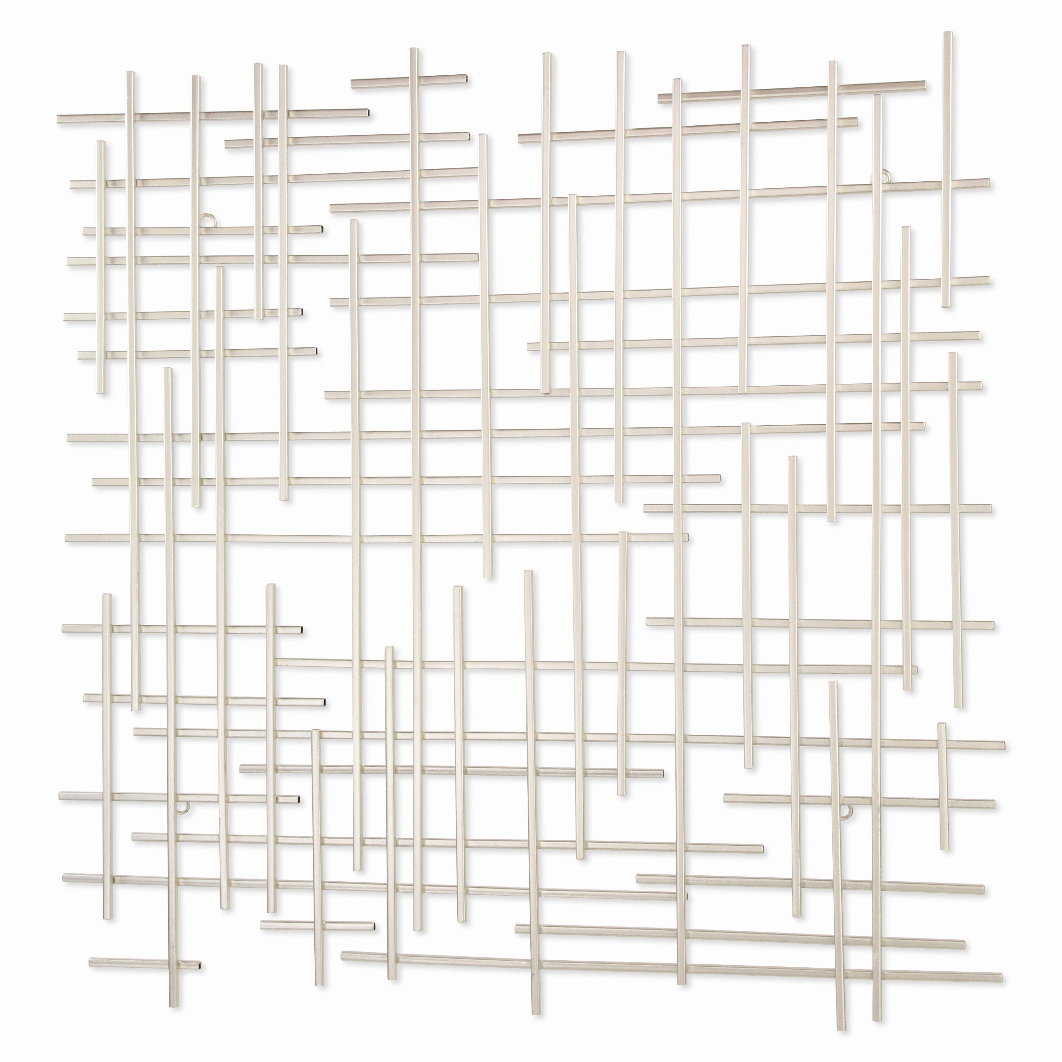 5803SV - Iquara Square Art - Silver