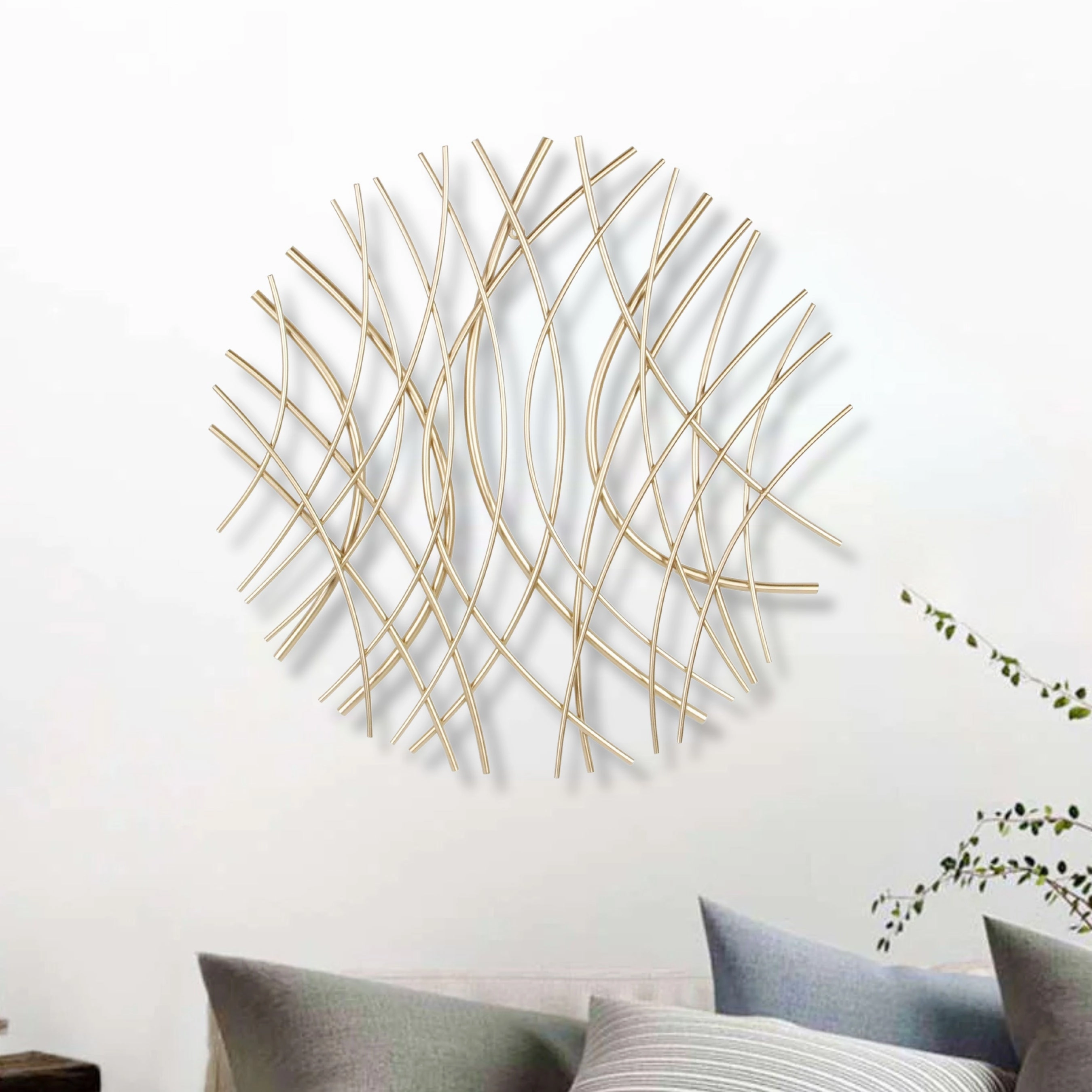 5847GD - Eleni Wall Decor - Gold