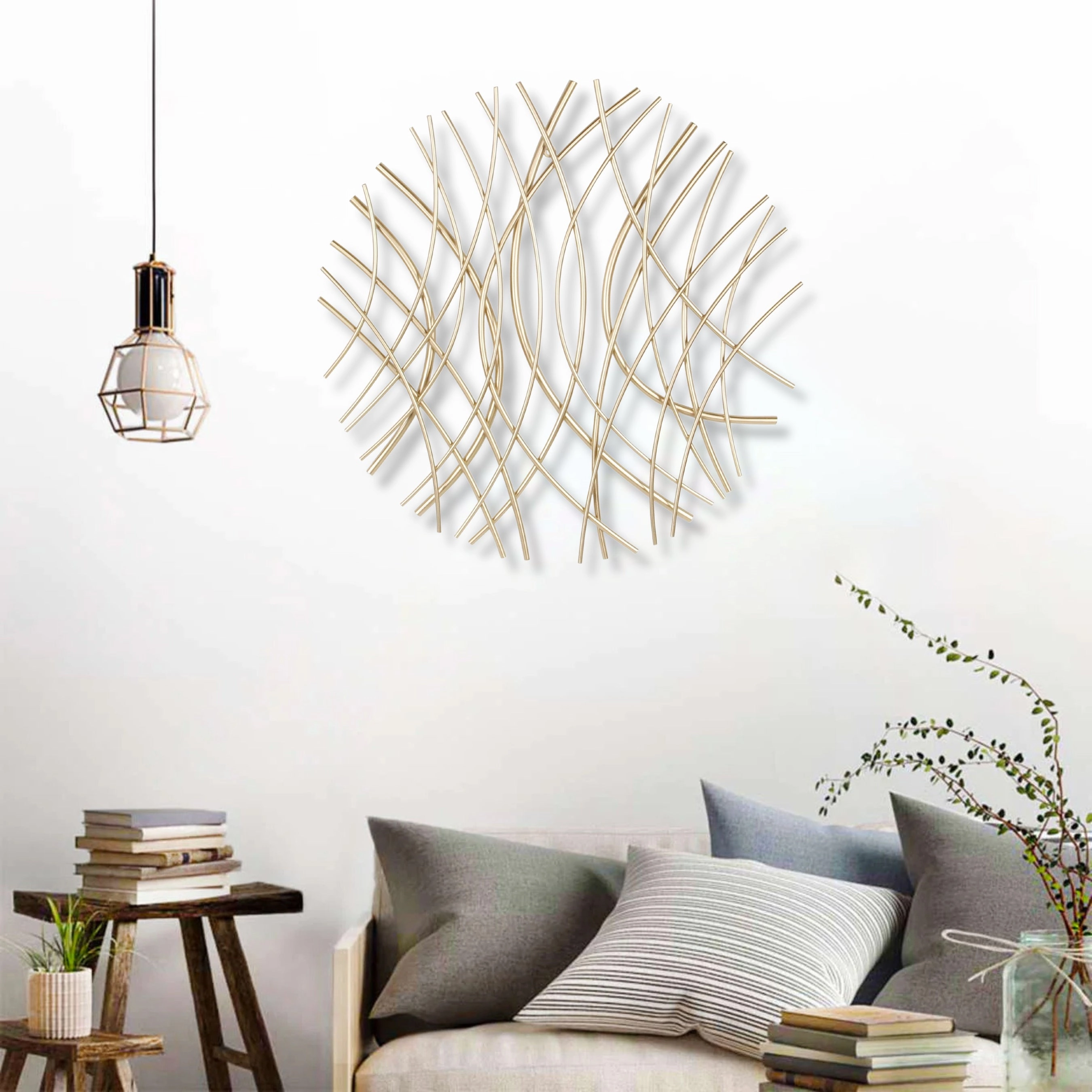 5847GD - Eleni Wall Decor - Gold