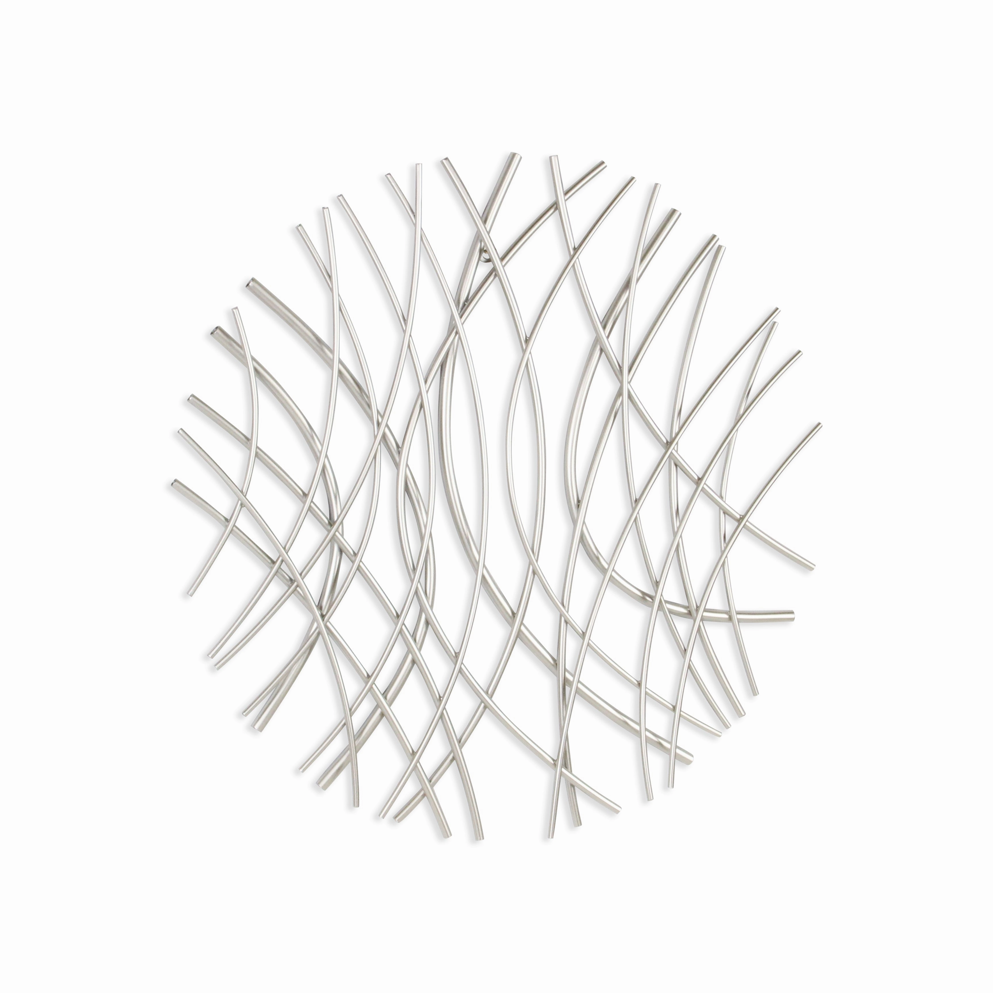 5847SV - Eleni Wall Decor - Silver