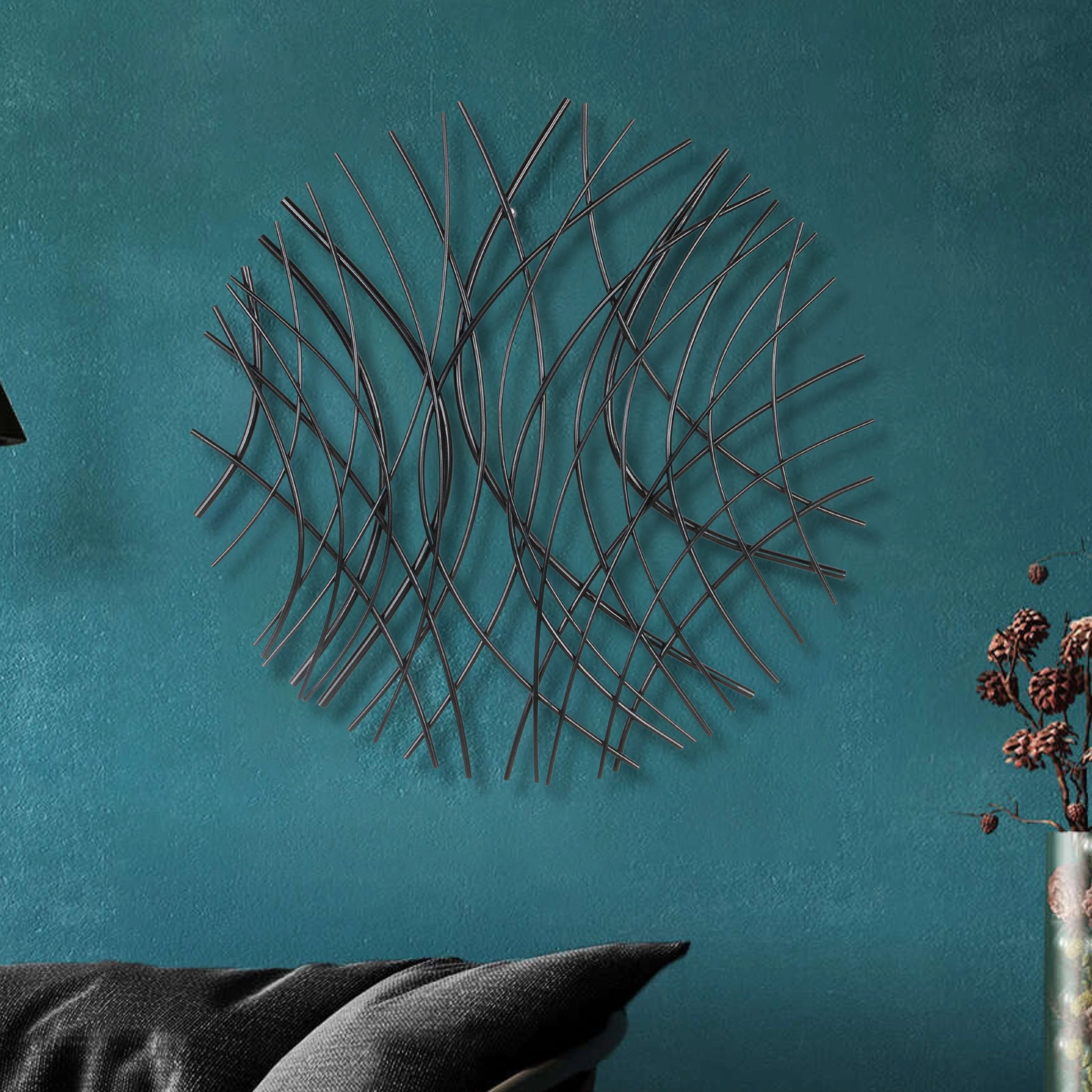 5848BK - Eleni Wall Decor - Black