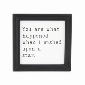 5891 - Fairgrove Wish Wall Sign 