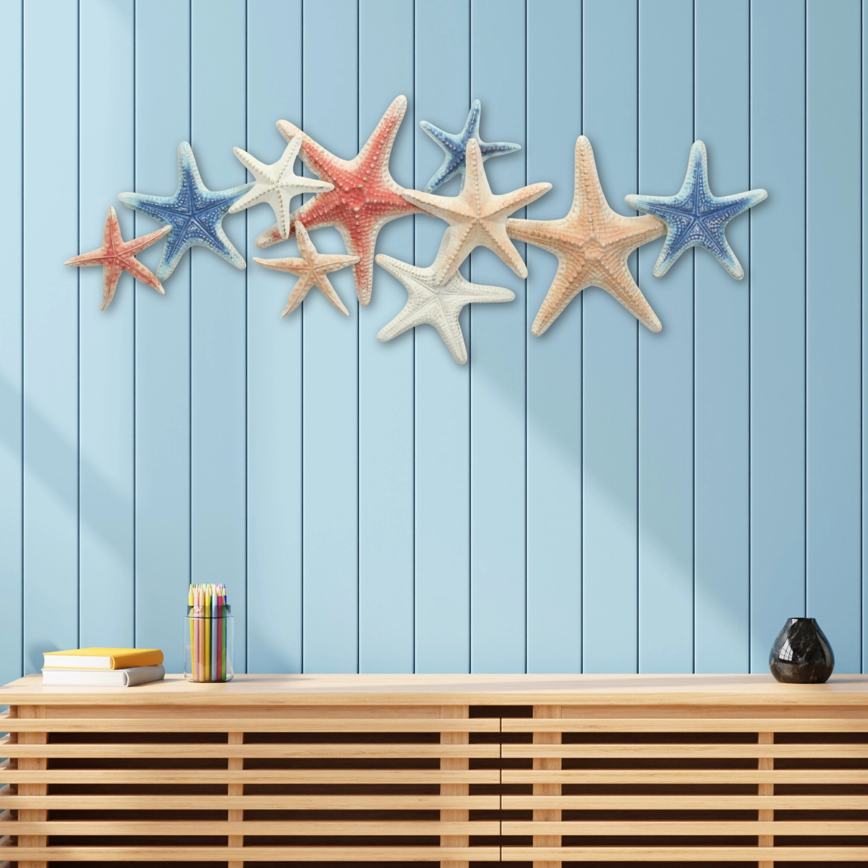 5892 - Coralia Wall Star Fish Dcor