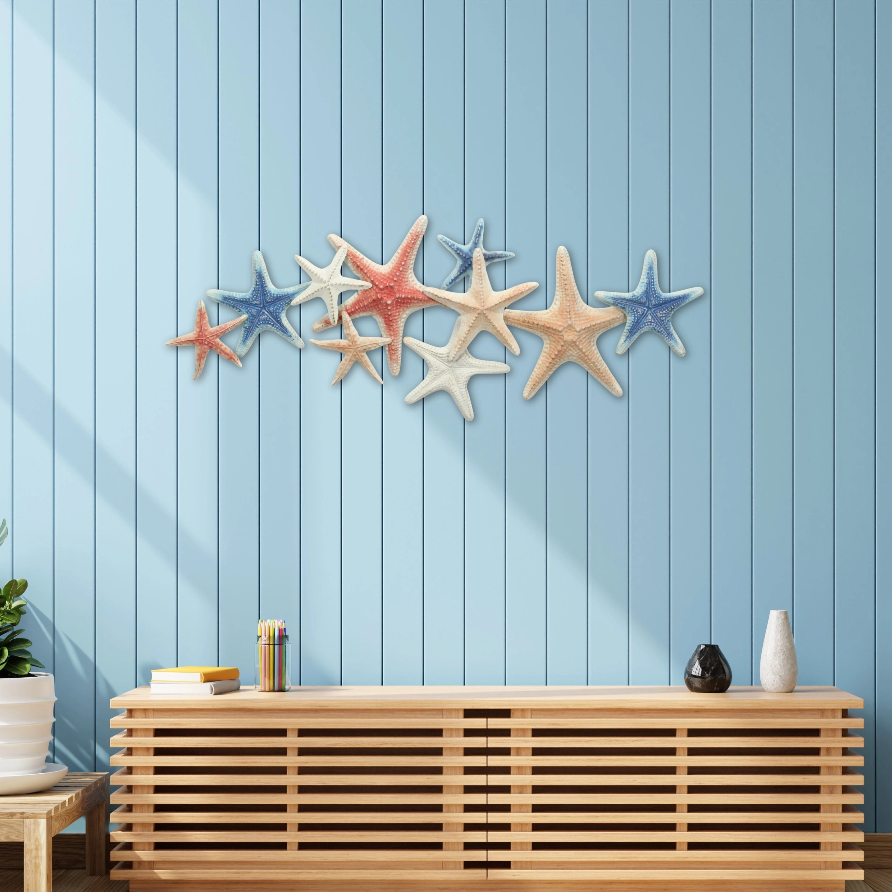 5892 - Coralia Wall Star Fish Dcor
