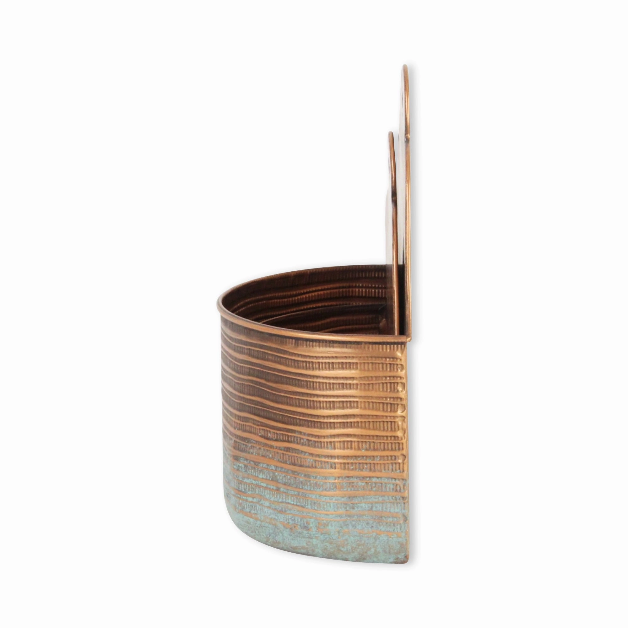 5899-2 - Kyani Copper Wall Vase Dcor