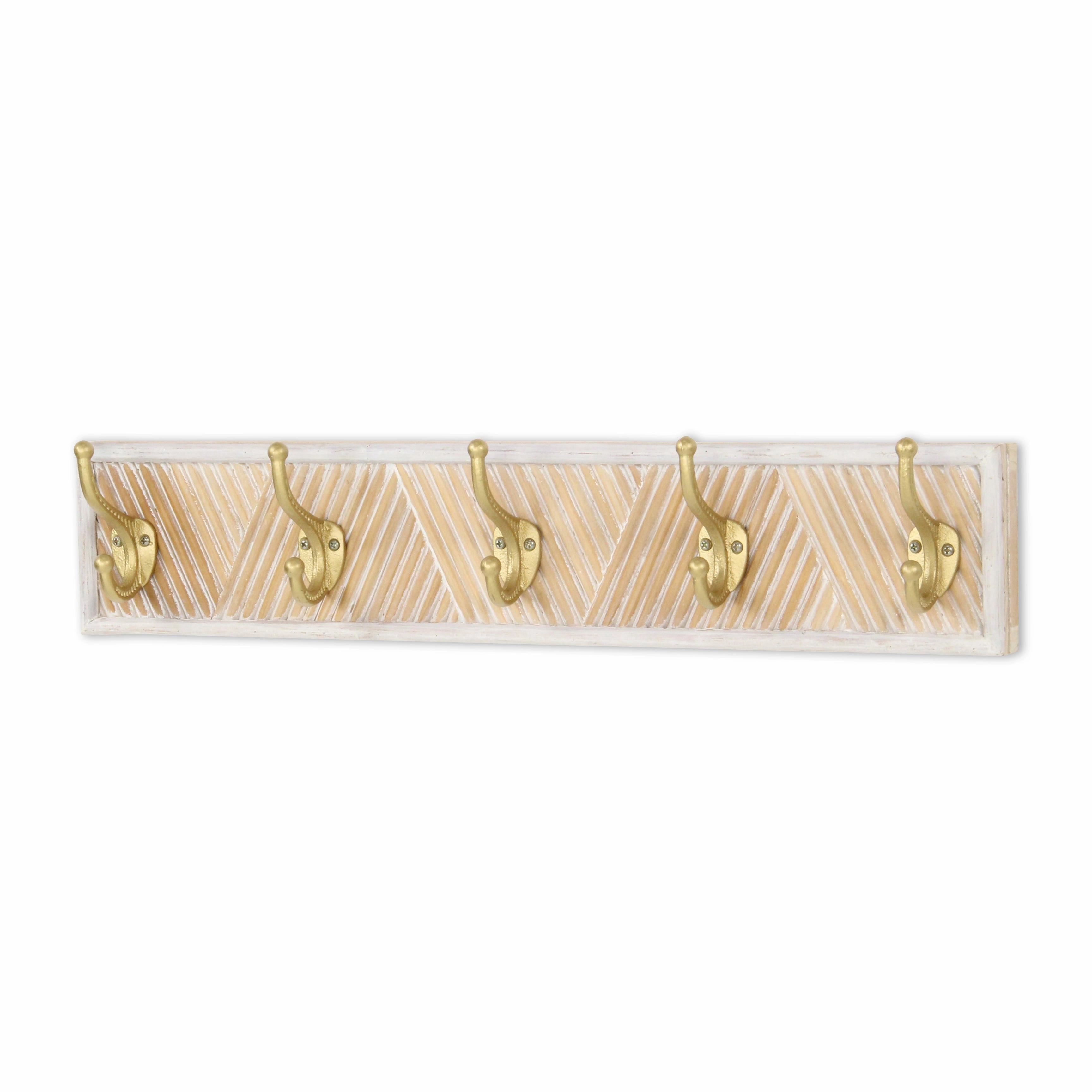 5914 - Zephyra Gold Hook Rack