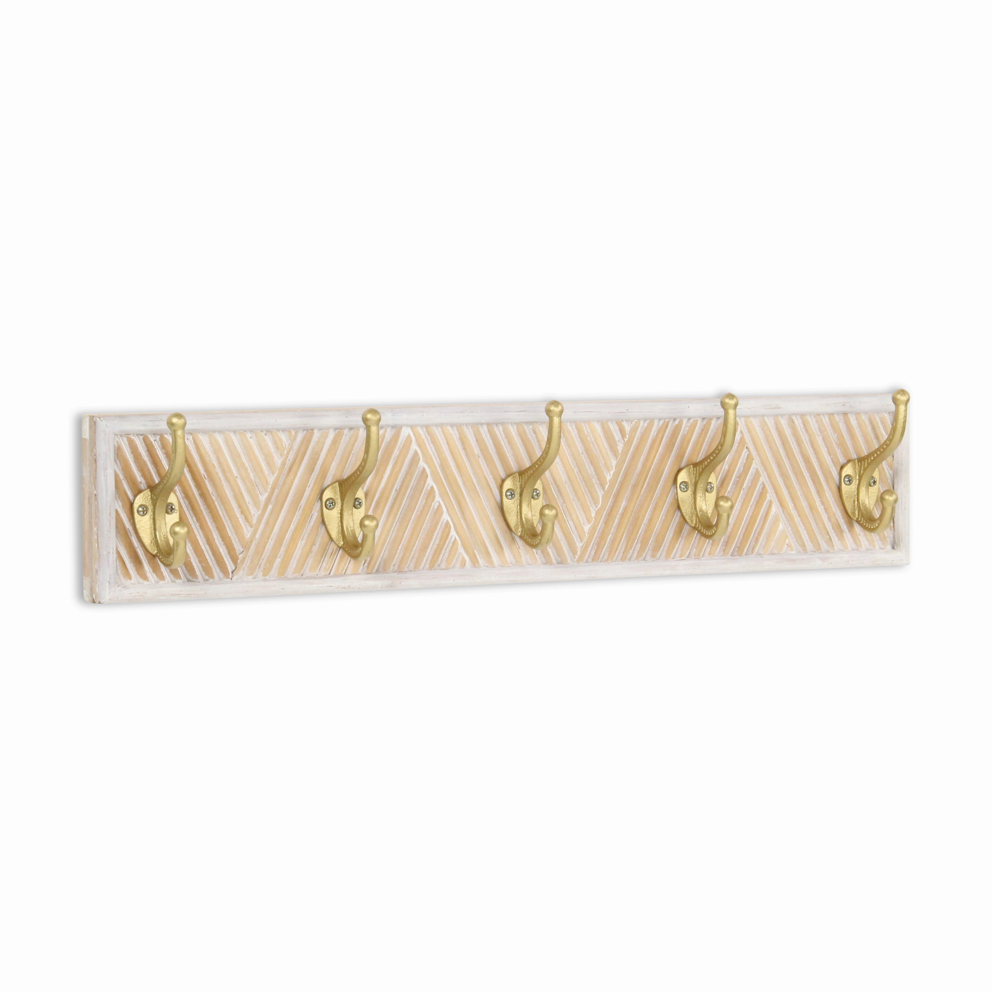 5914 - Zephyra Gold Hook Rack