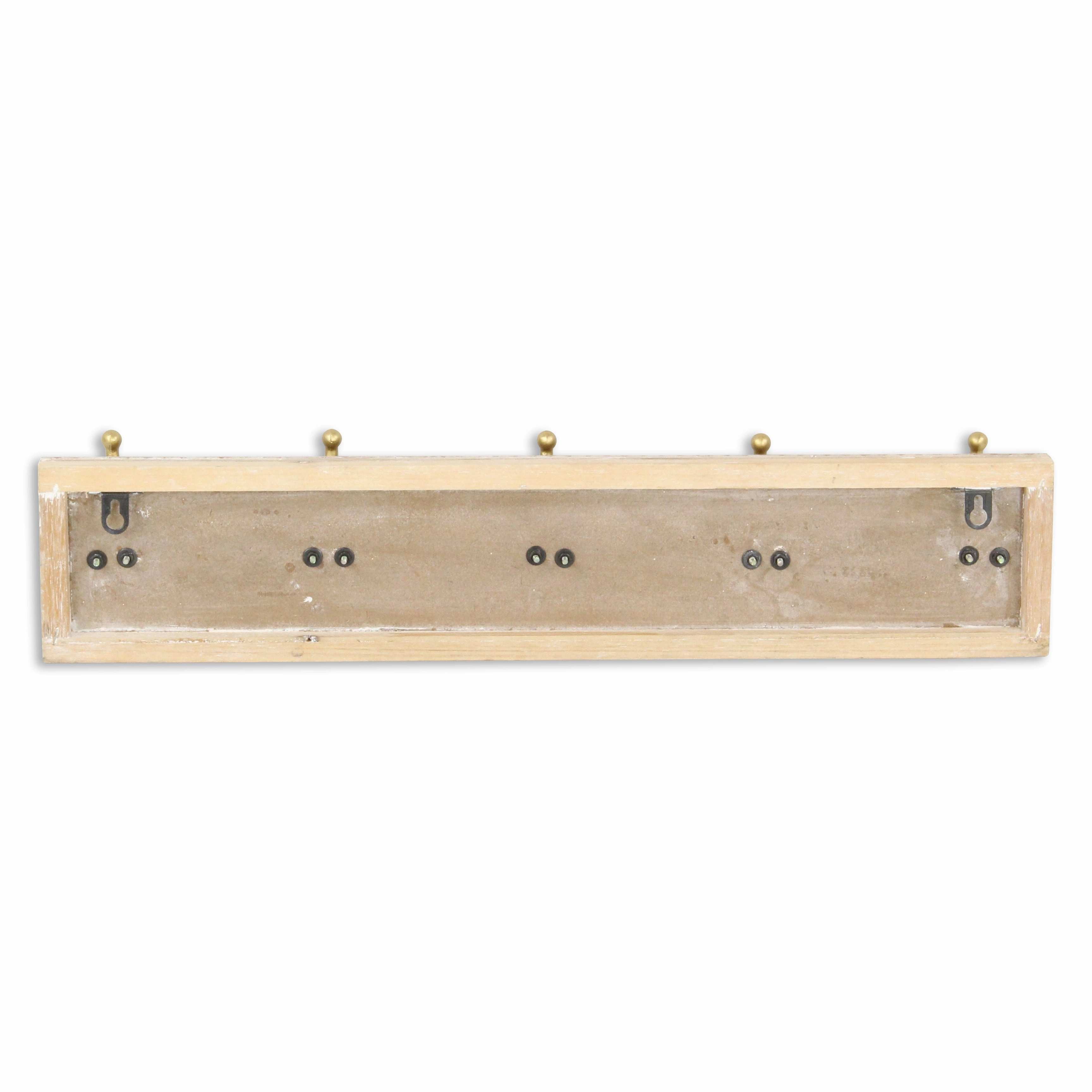 5914 - Zephyra Gold Hook Rack