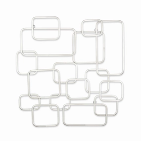 5970 - Elara Silver Wall Dcor 