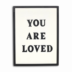5991 - Mireille "You are loved" Sign 