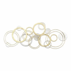 5998 - Caliope Multi Ring Wall Decor 