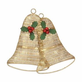 6010 - Clara Gold Bell Wall Art 
