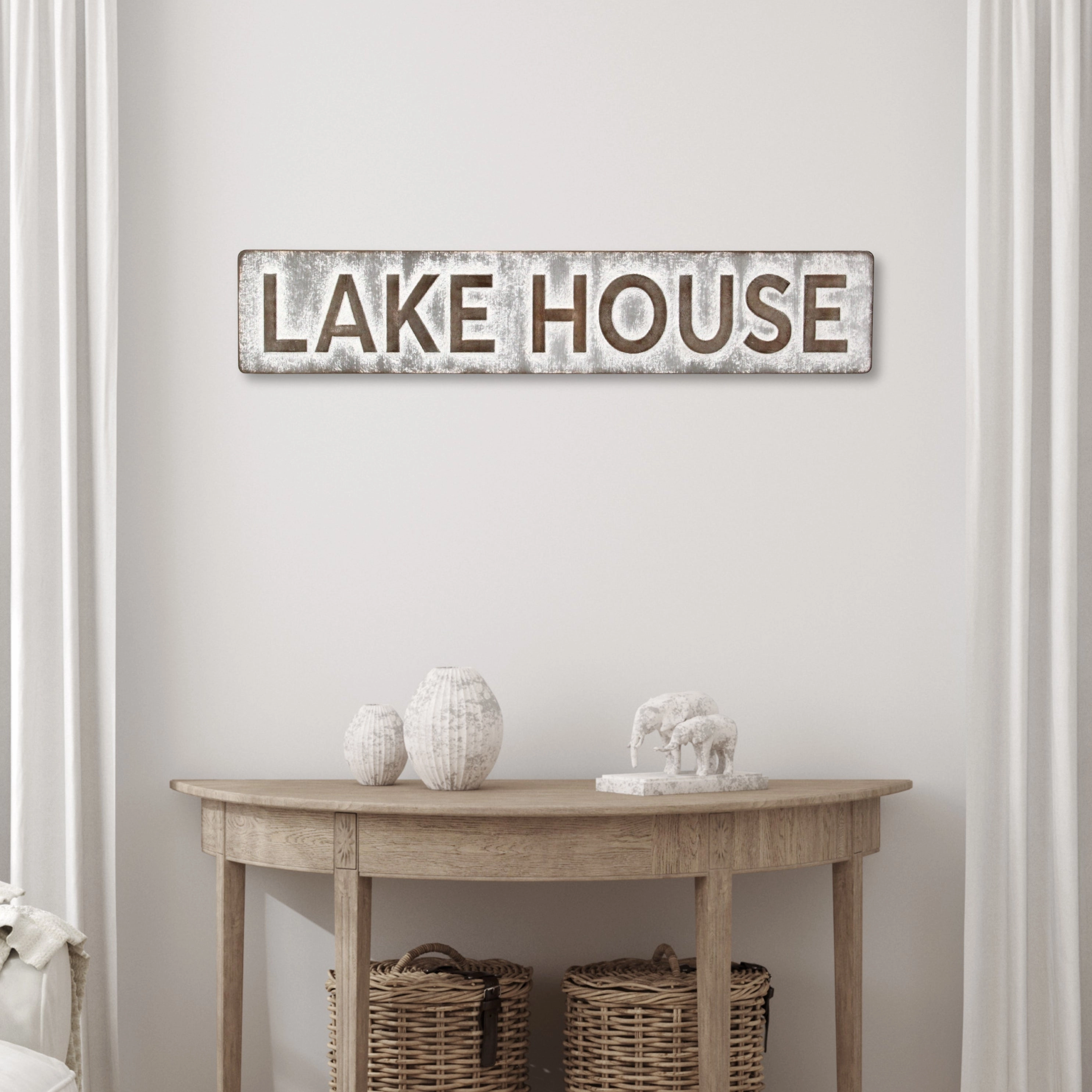 6015 - Roven Lake House Sign - Large