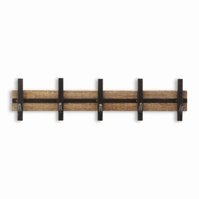 6016BK - Orionis 5 Hook Coat Rack 
