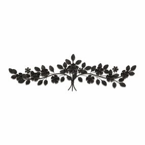 6024BK - Franziska Metal Door Topper 