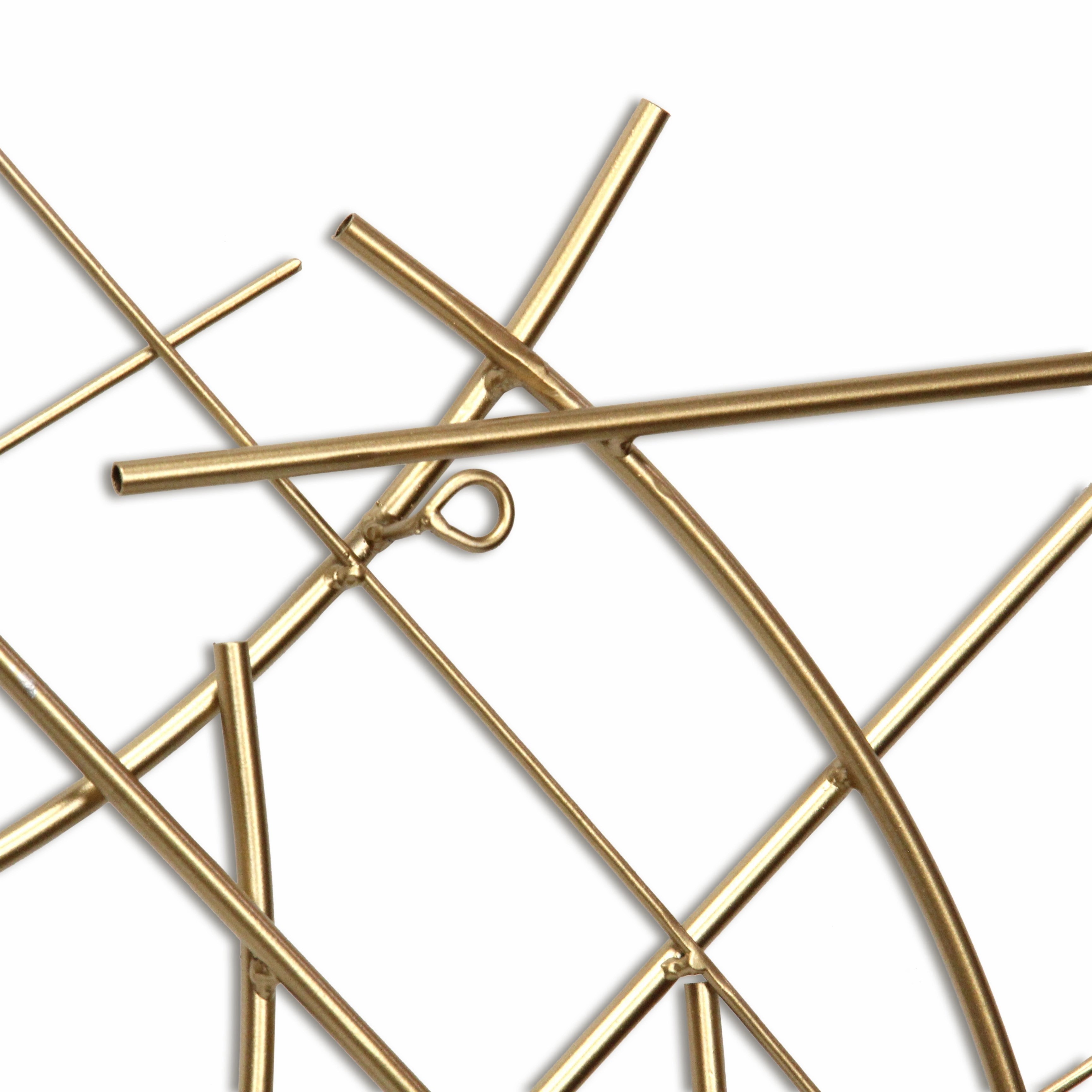 6088GD - Polaris Curved Wall Decor - Gold