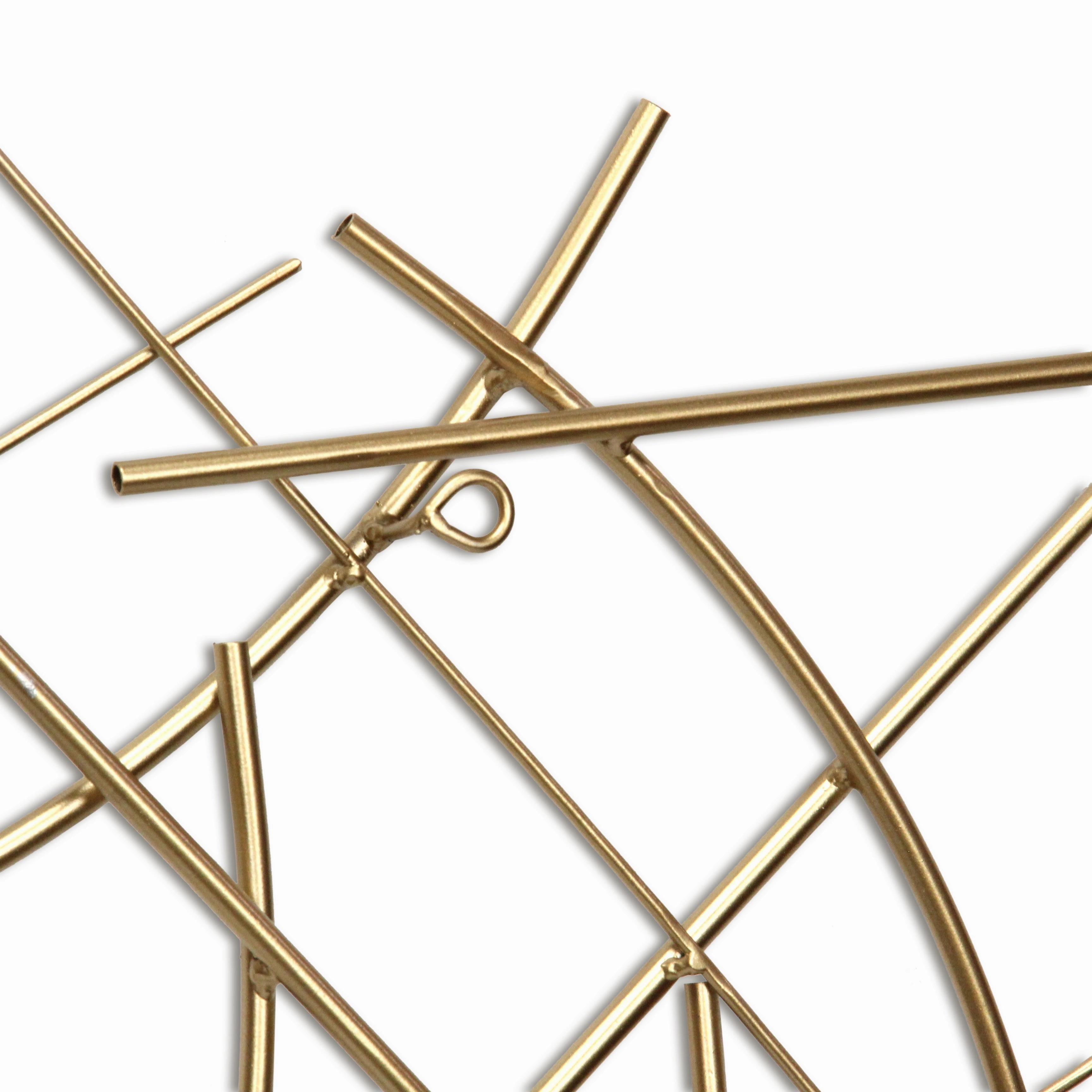 6088GD - Polaris Curved Wall Decor - Gold