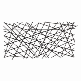 6089BK - Polaris Linear Wall Decor - Black 
