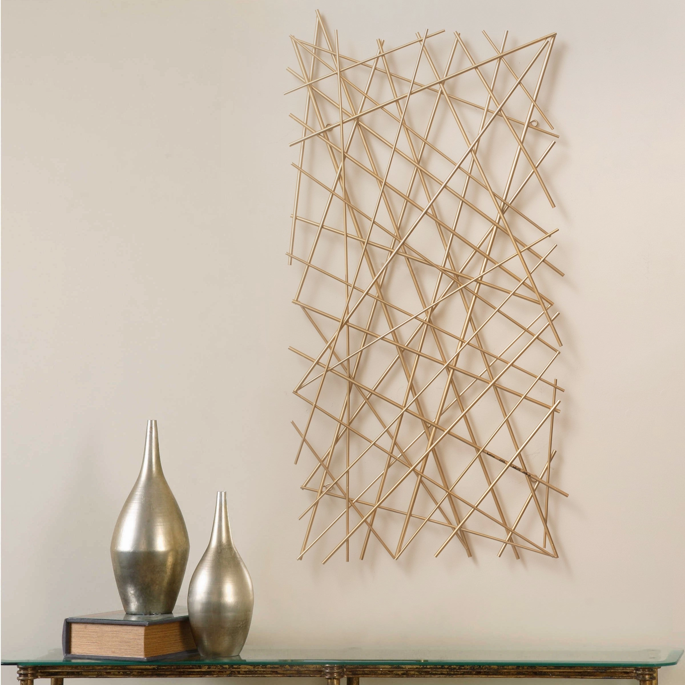 6089GD - Polaris Linear Wall Decor - Gold