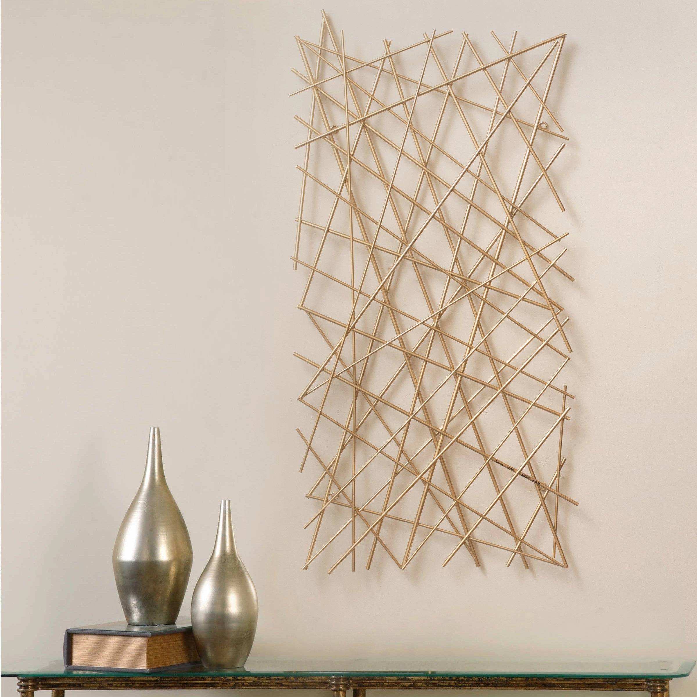6089GD - Polaris Linear Wall Decor - Gold