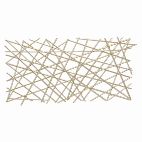 6089GD - Polaris Linear Wall Decor - Gold 