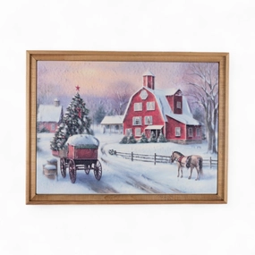 6217 - Eirlys Holiday Town Wall Art 