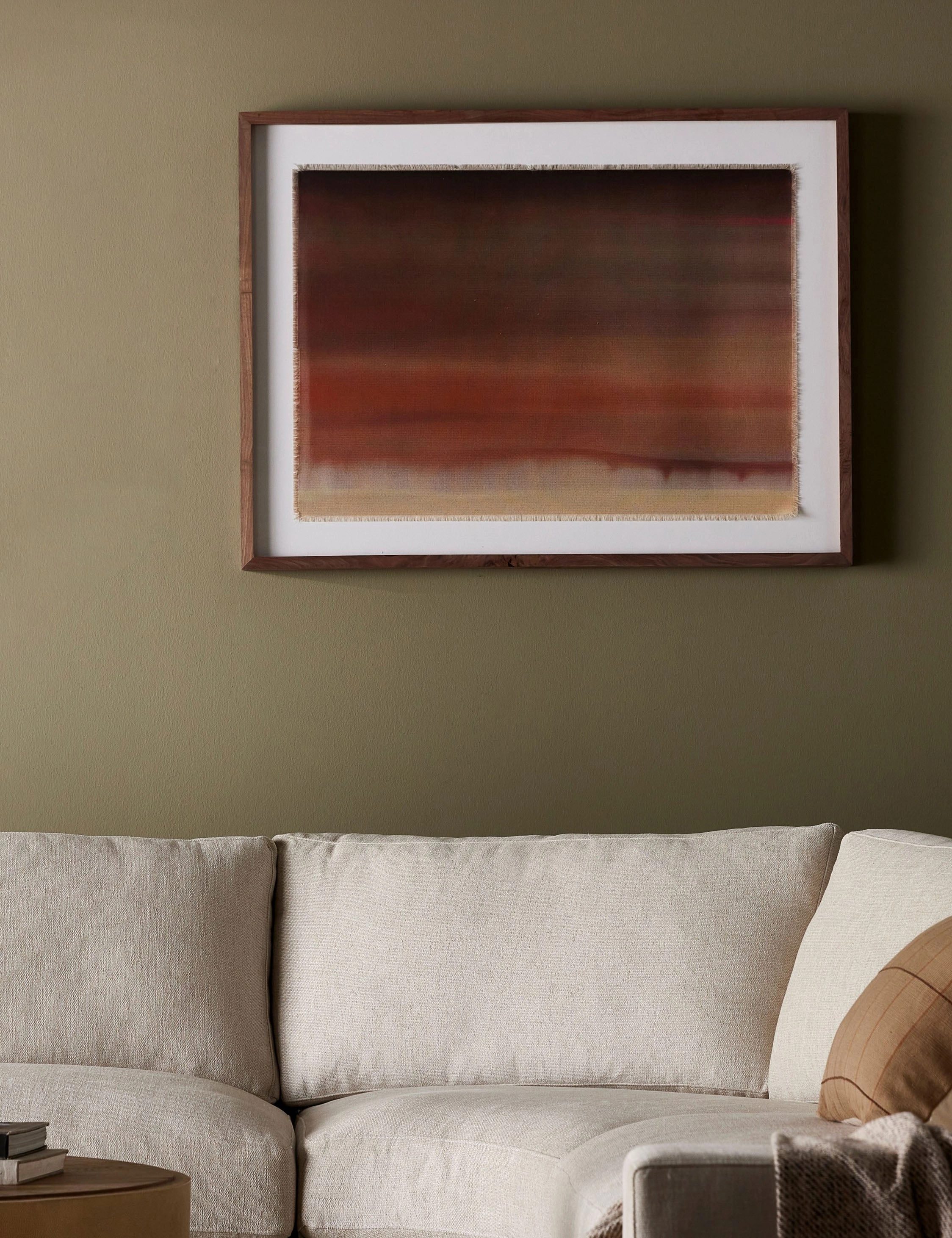 Abstract Ombre 04 Wall Art by Roseanne Kenny