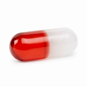 Acrylic pill 150 mg red 