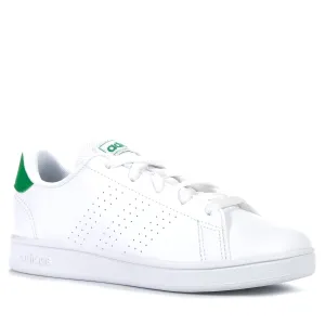 Adidas Advantage K White/Green Shoes_Adidas