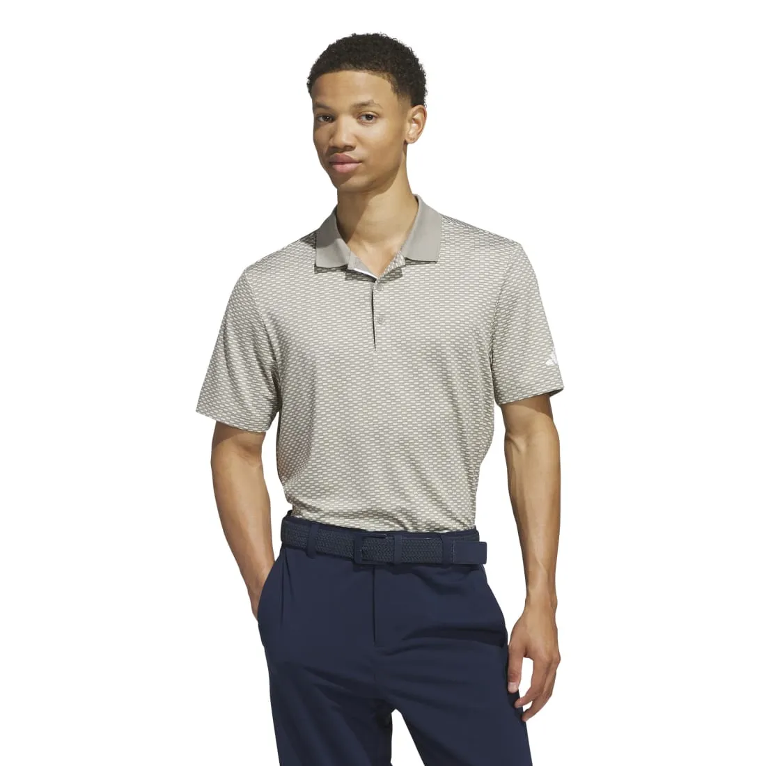 adidas Beyond Textured Golf Polo Shirt JF4882