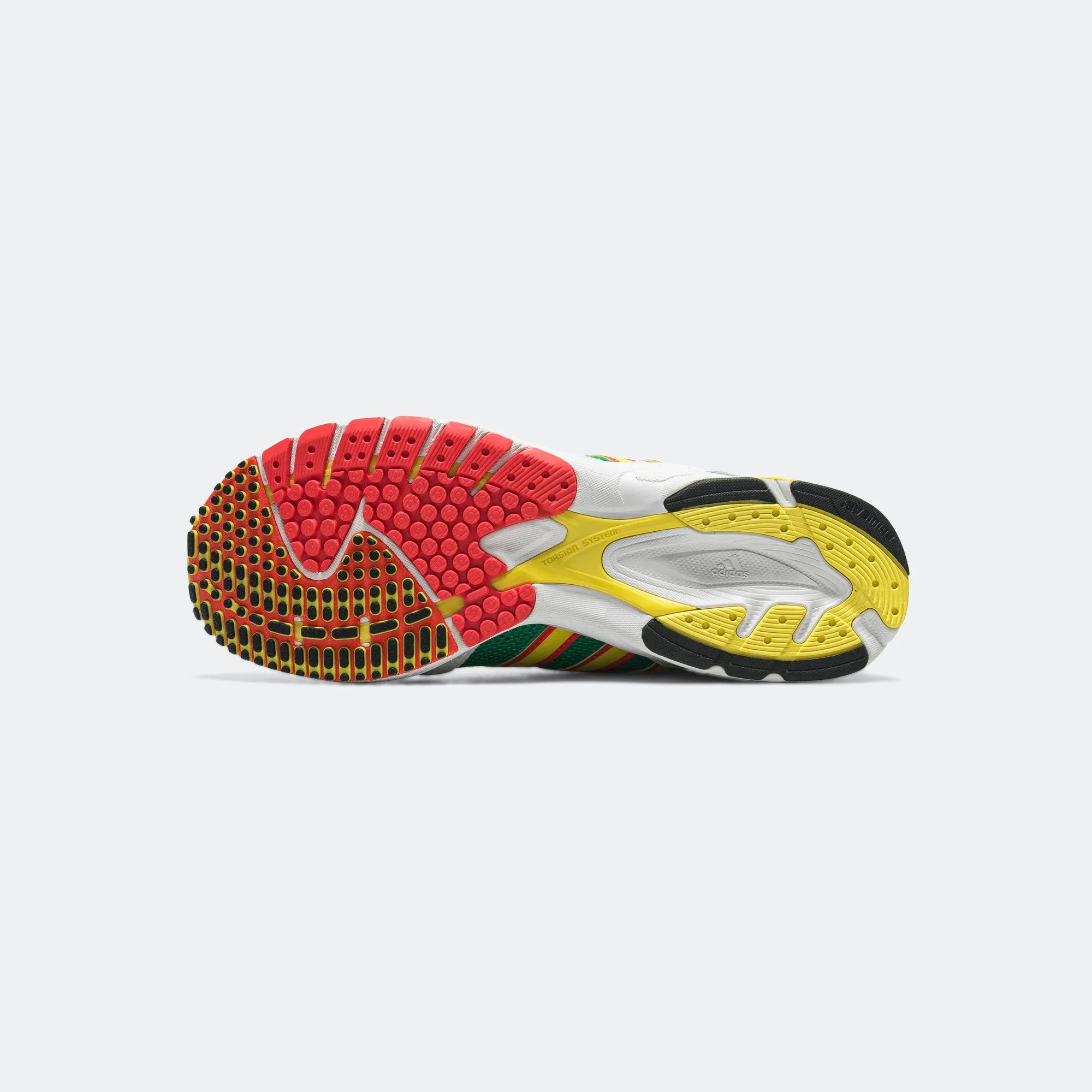 Adidas Clothing Adizero Adios OG - Green/Footwear White-Bright Red