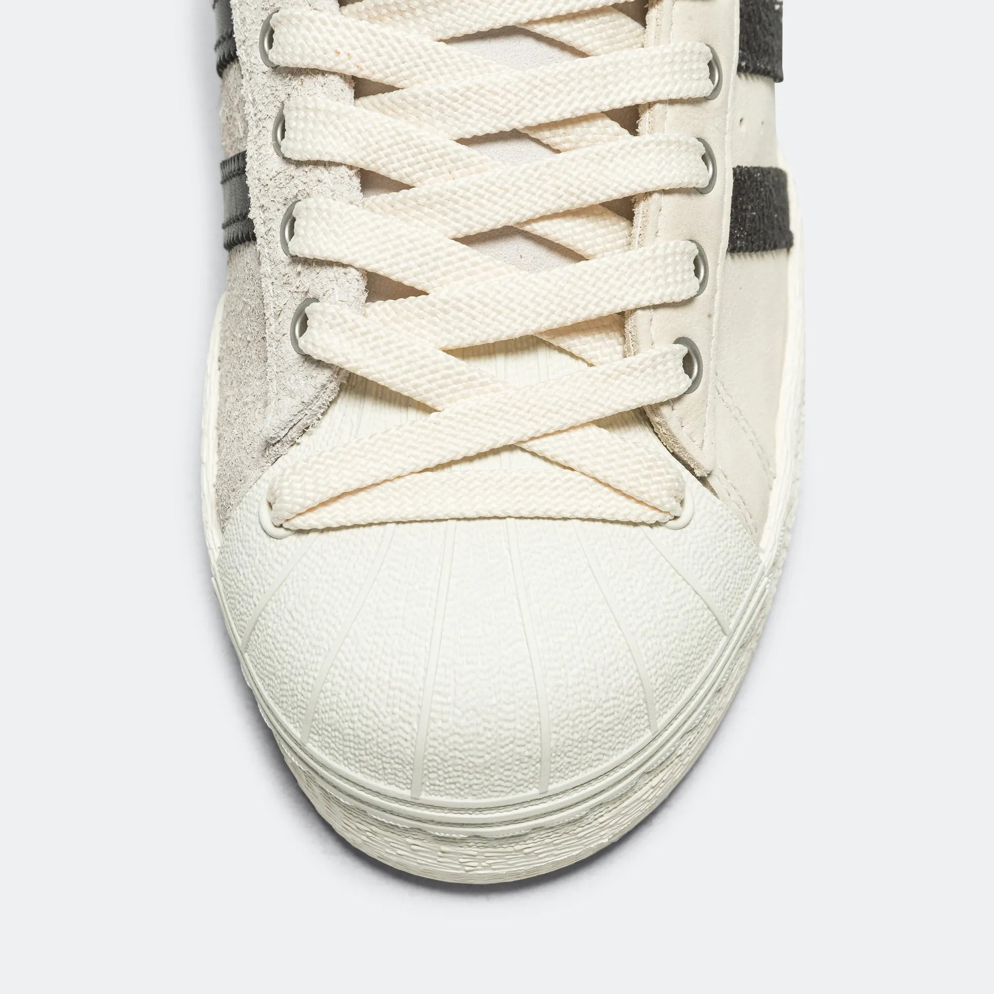 Adidas Clothing Superstar 82 x SFTM - Cream White/Core Black-Off White