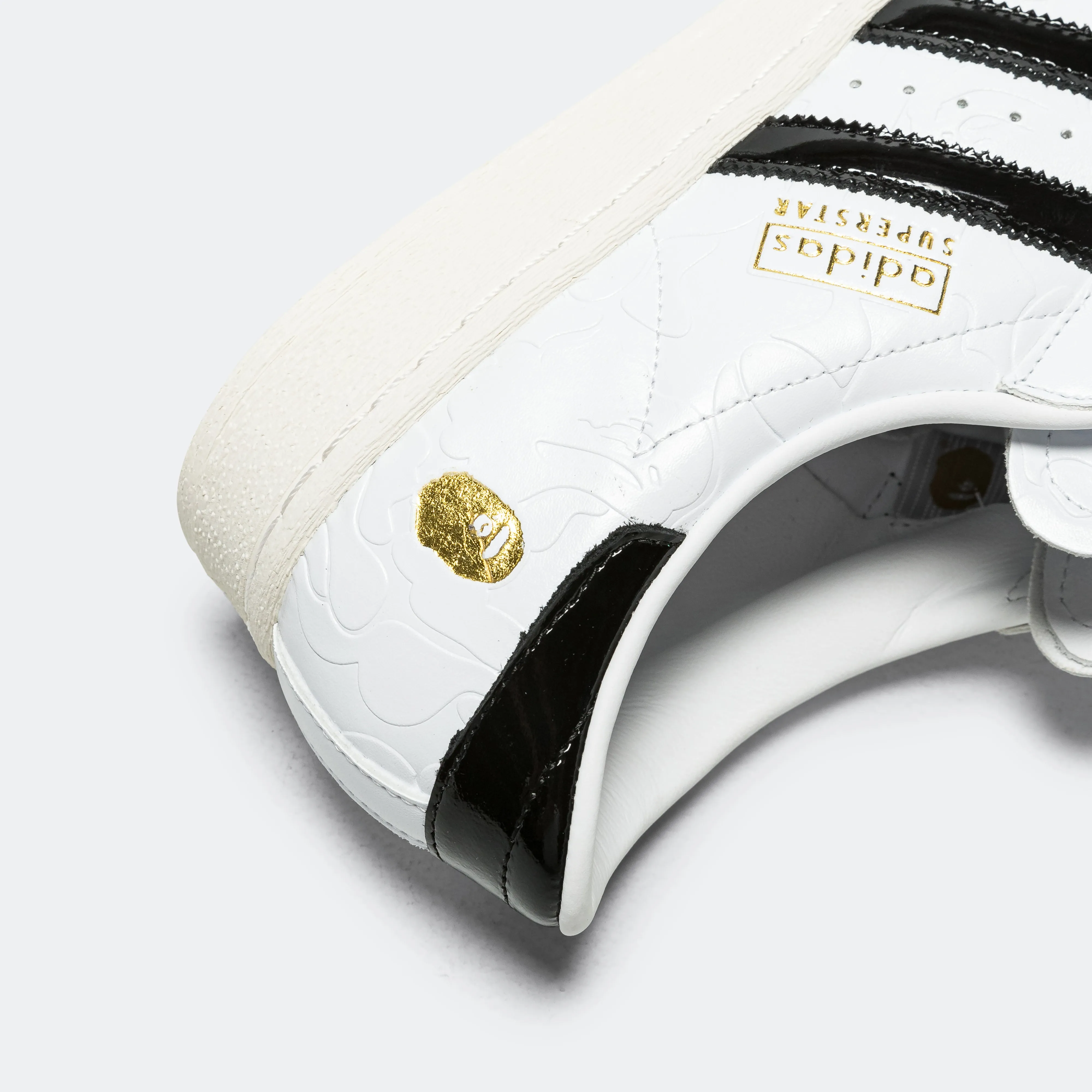 Adidas Clothing Superstar V BAPE - Footwear White/Core Black