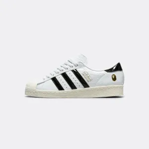 Adidas Clothing Superstar V BAPE - Footwear White/Core Black