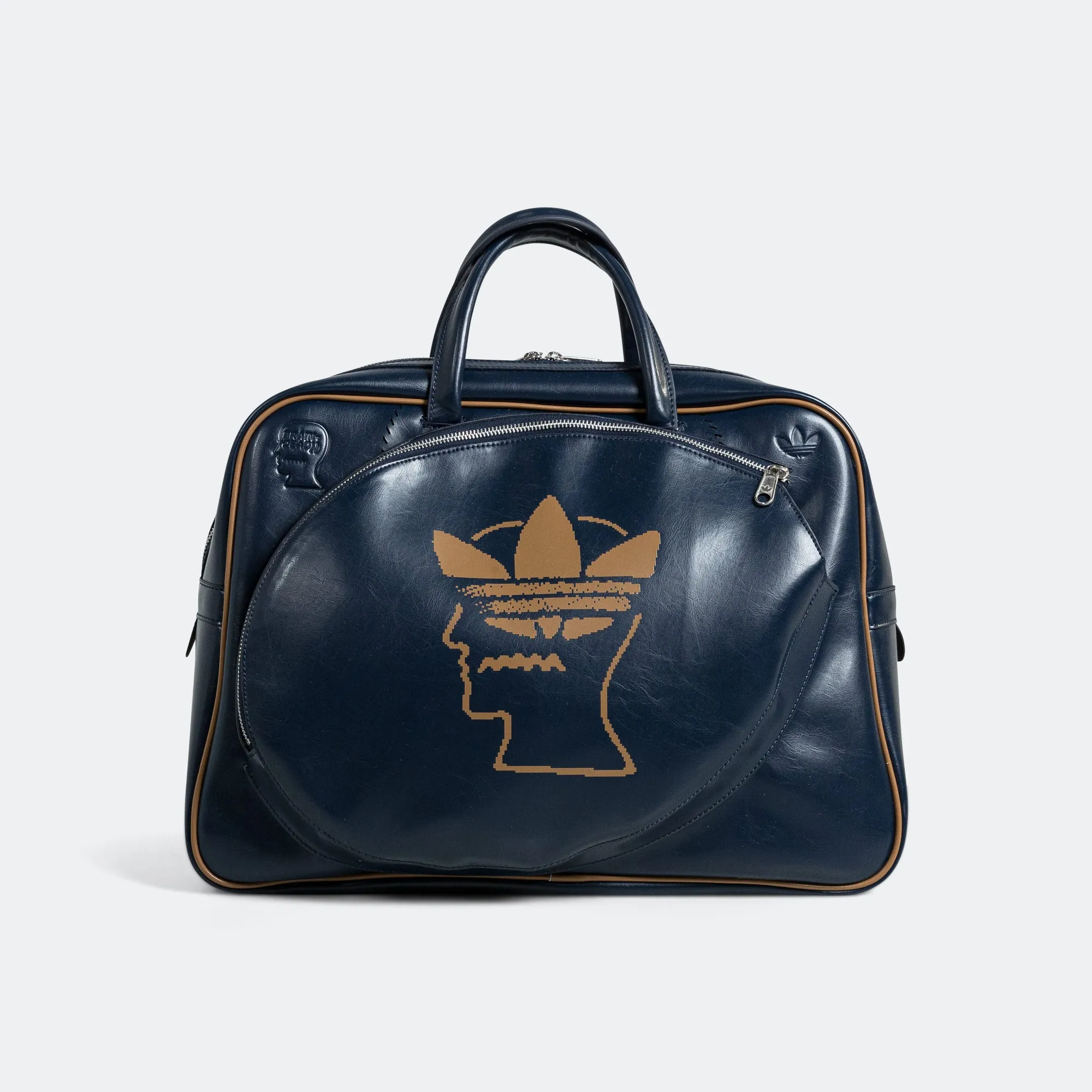 Adidas Clothing Tennis Airliner Bag x Brain Dead - Collegiate Navy/Brown Desert