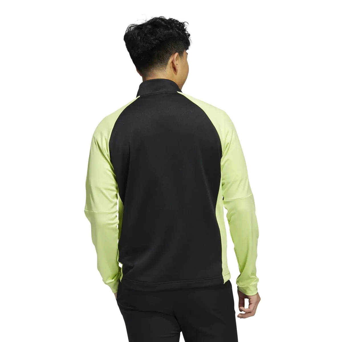 adidas Colourblock Primegreen 1/4 Zip Golf Top HC5572