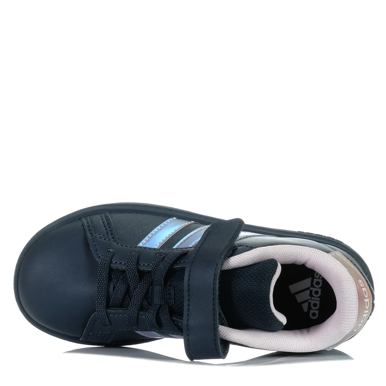 Adidas Grand Court 2.0 EL Youth Aurora Ink/Iridescent Shoes_Adidas