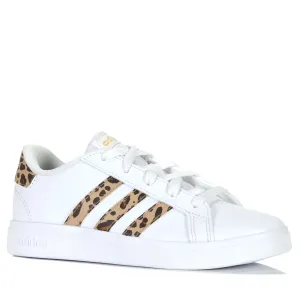 Adidas Grand Court 2.0 Youth Cloud White/Magic Beige Shoes_Adidas