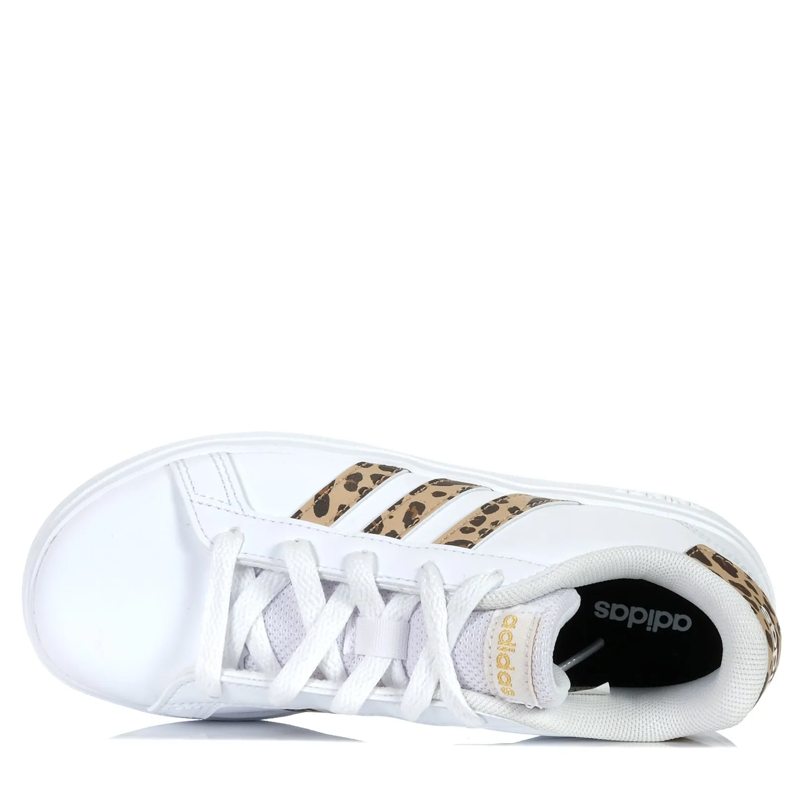 Adidas Grand Court 2.0 Youth Cloud White/Magic Beige Shoes_Adidas